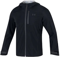 Under Armour Stormproof Black Hooded Multi-Pocket Training Jacket 1385271-001 Under Armour Stormproof Black Hooded Multi-Pocket Training Jacket 1385271-001