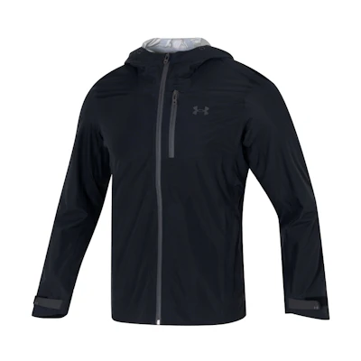 Under Armour Stormproof Black Hooded Multi-Pocket Training Jacket 1385271-001