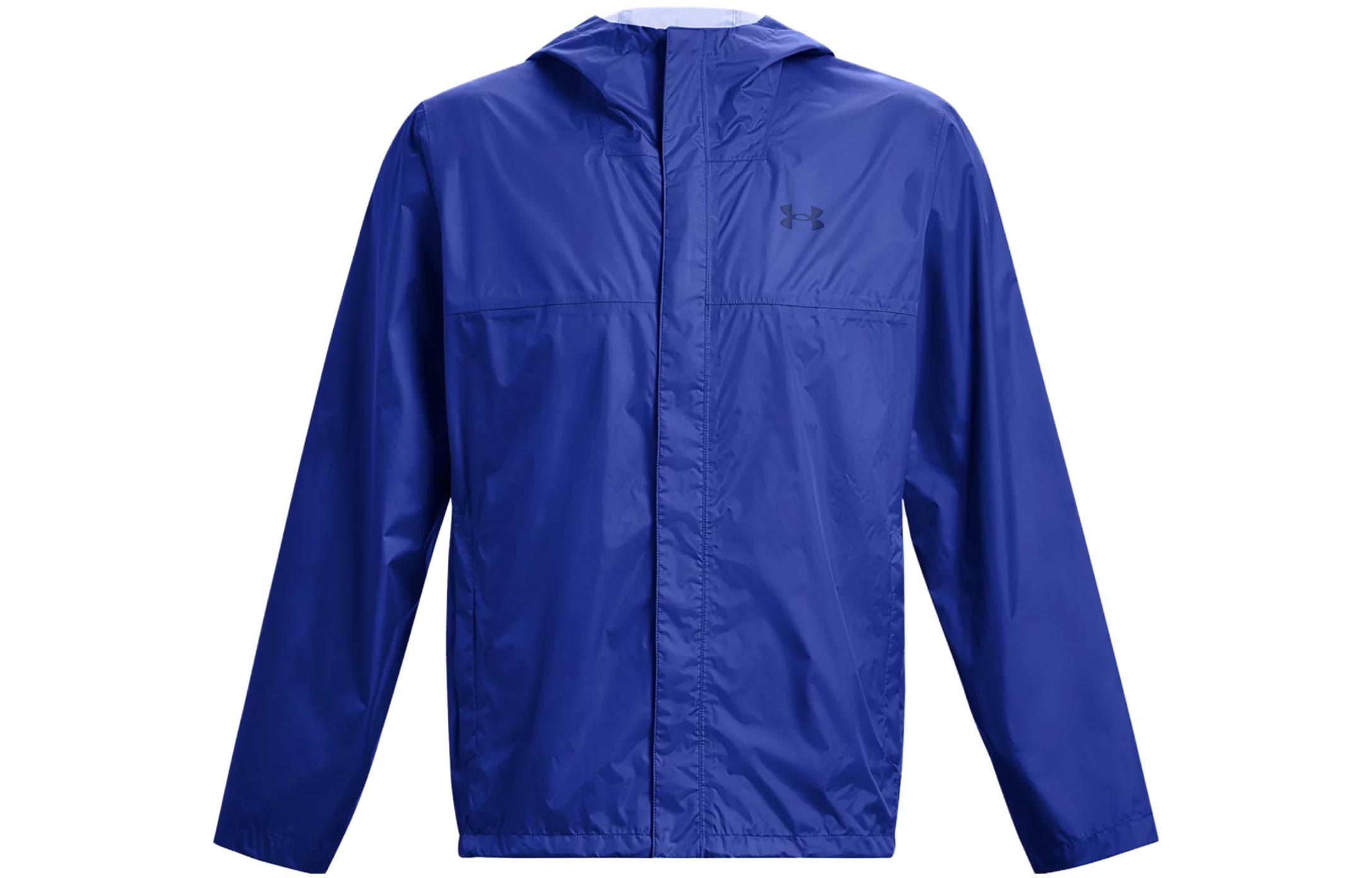 Under Armour Stormproof Cloudstrike 20 Waterproof Breathable Hoodie Jacket Blue 1374644-400