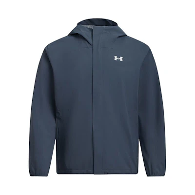 Under Armour Stormproof SS25 Logo Hooded Woven Jacket Blue/Black 1376066-046