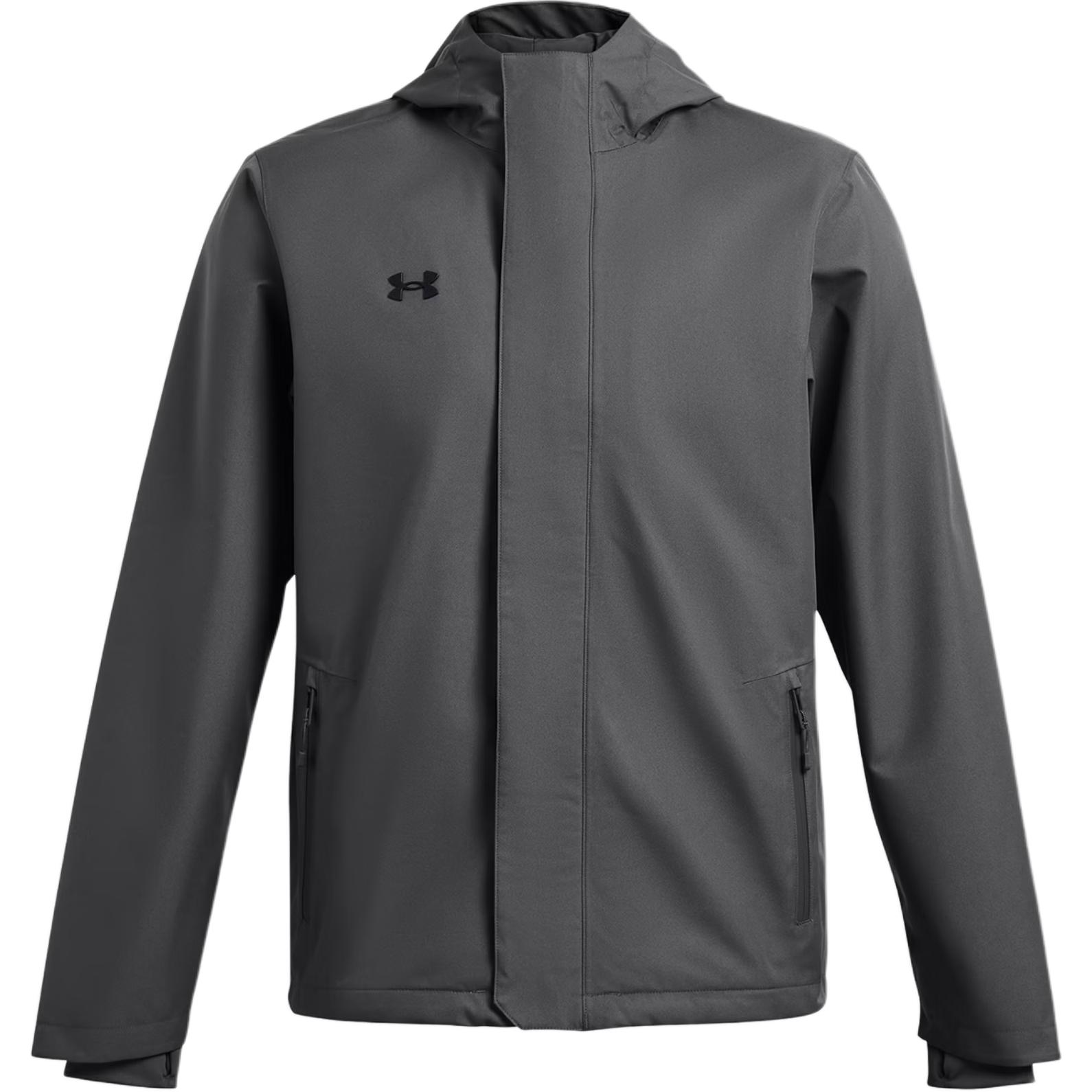 Under Armour Stormproof UA Lined Rain Jacket with Hood Castle Stone 1369254-025