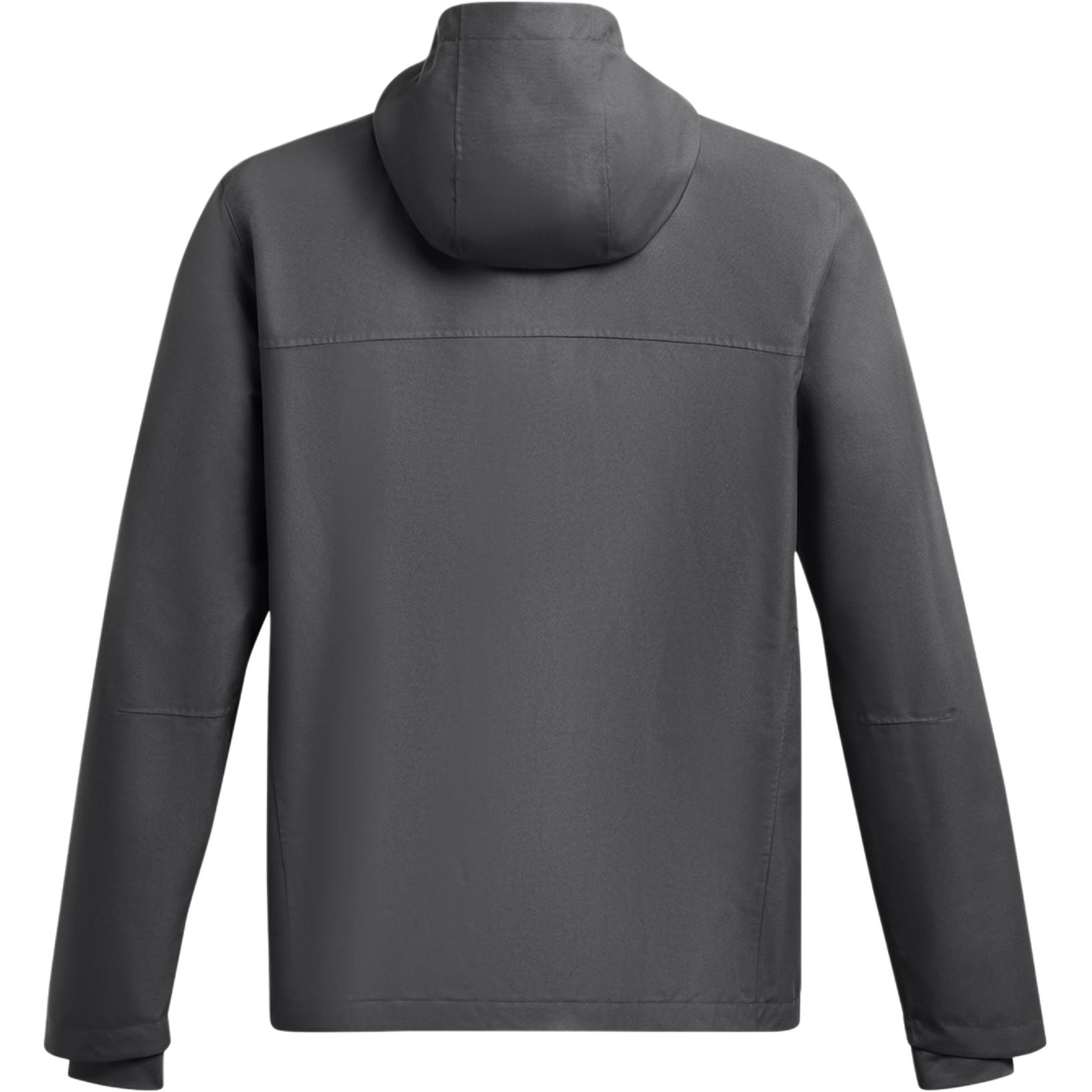 Lookbook 安德玛Stormproof连帽衬里防雨夹克城堡灰 1369254-025