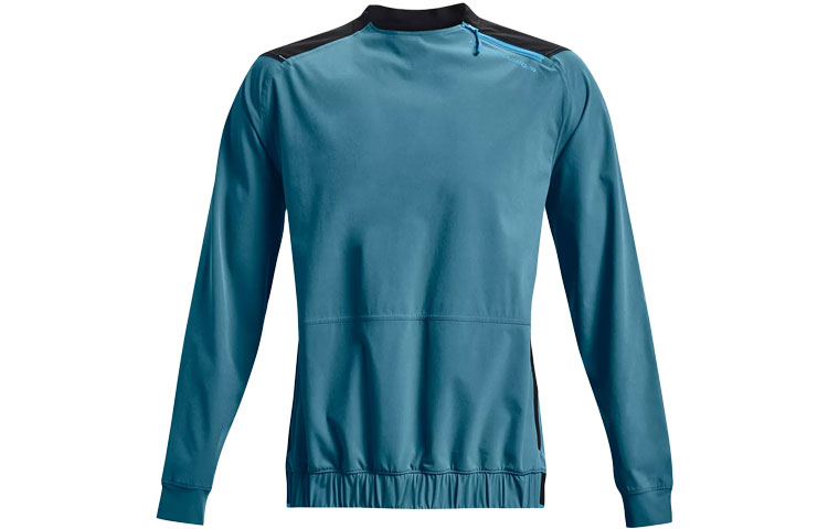Under Armour Stretch Woven Crewneck Training Sweatshirt Blue 1366193-597