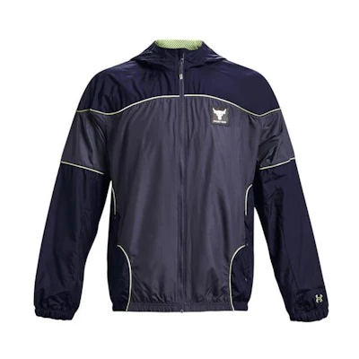 Under Armour Striped Zip-Up Hoodie Jacket - Dark Blue 1373580-410