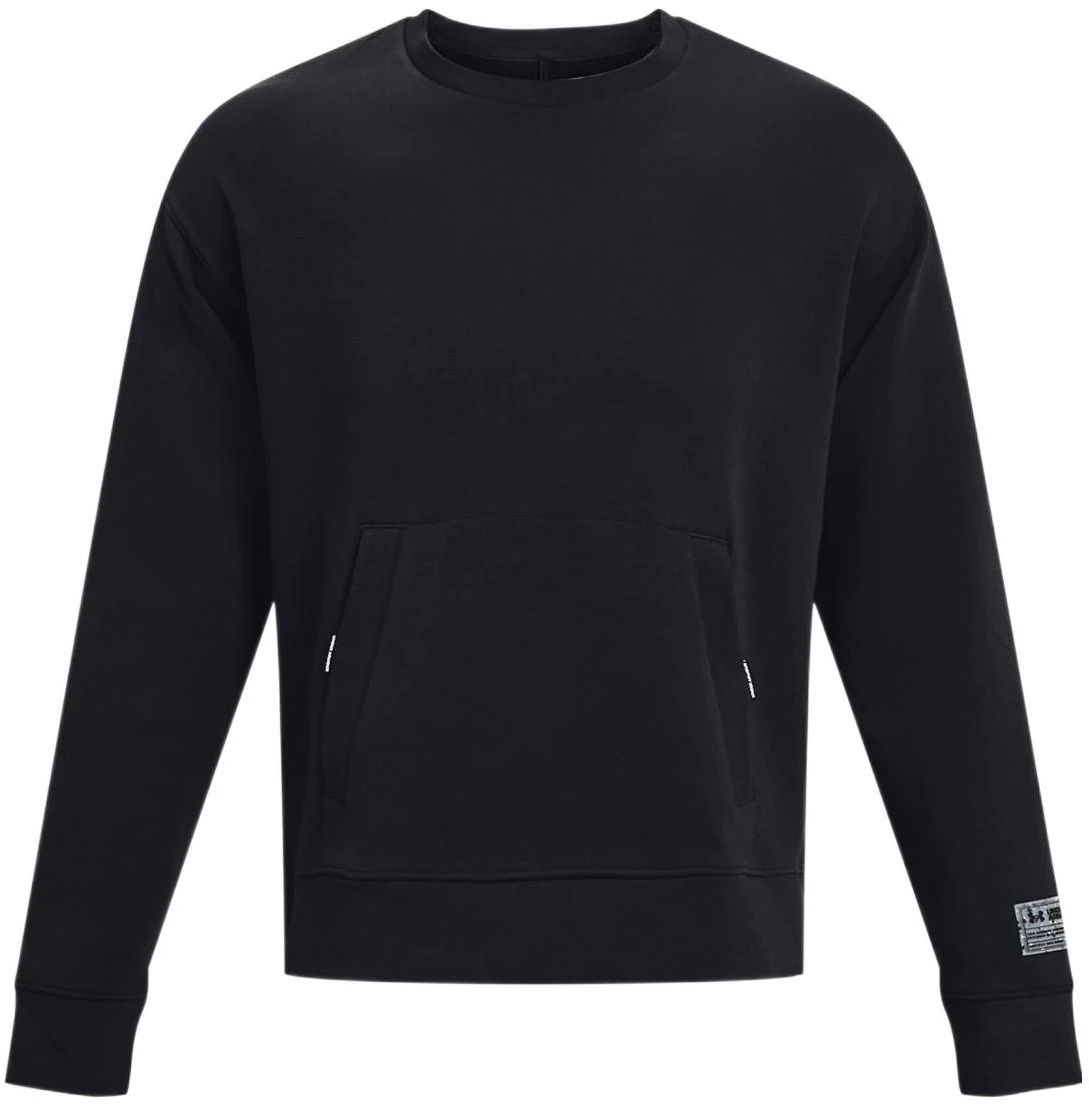 under-armour-summit-black-solid-knit-casual-sports-sweatshirt-1377172-001