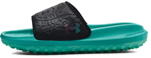 Under Armour Summit Fat Tire Sway Slide 'Black History Month' 3026955-300 Under Armour Summit Fat Tire Sway Slide 'Black History Month' 3026955-300