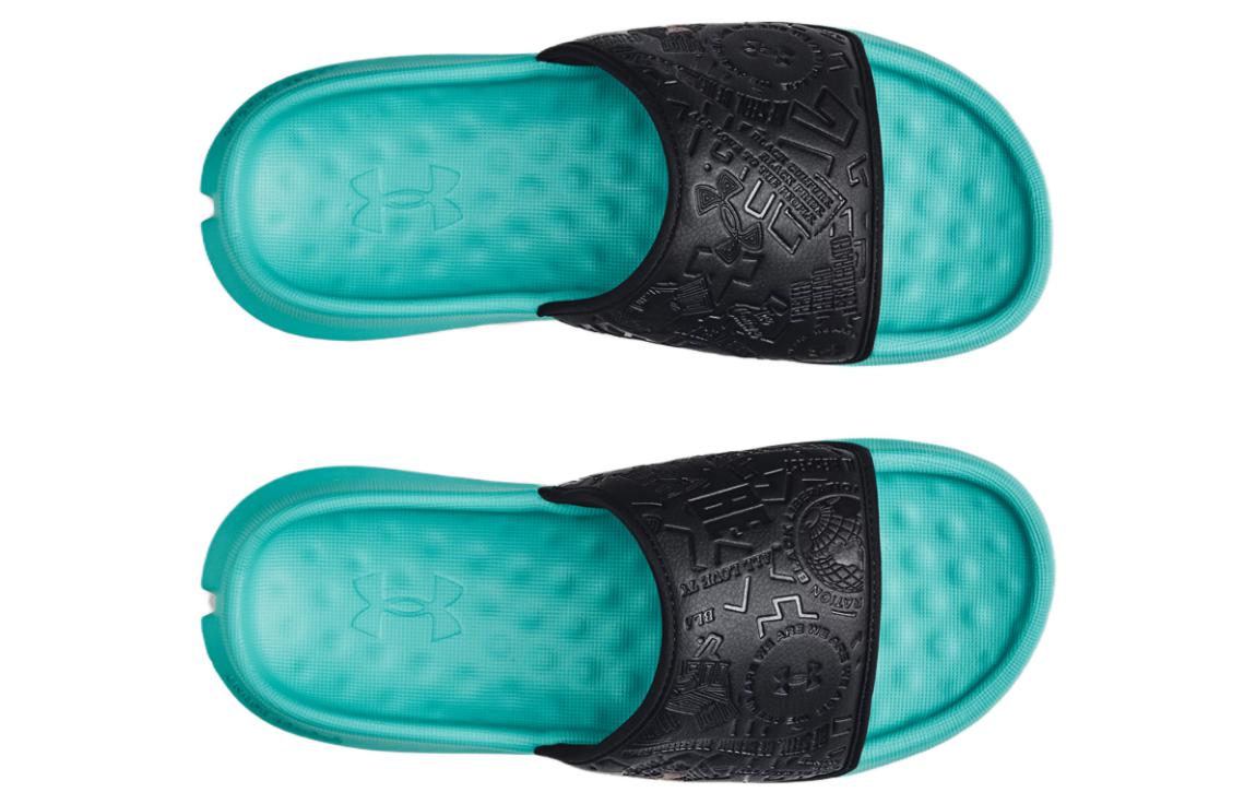 Shop Under Armour Summit Fat Tire Sway Slide ''Black History Month'' Sneakers 3026955-300