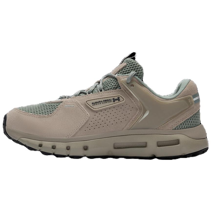 Under Armour Summit Trek Suede Yellow Low-Top Casual Sneakers. 3028424-202