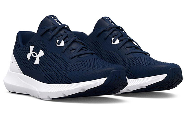Lookbook Under Armour Surge 3 ''Blanc Académie'' 3024883-400