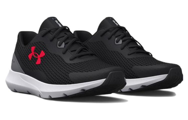 Lookbook Under Armour Surge 3 ''Zwart Pitch Grijs'' 3024883-006