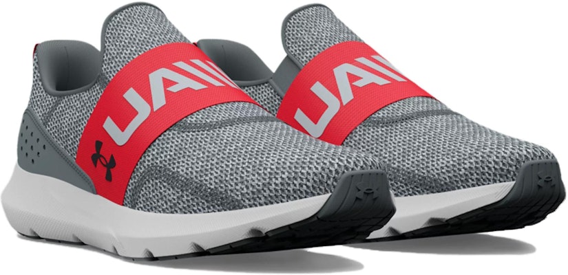 安德玛 Surge 3 '灰红' 运动鞋 3026506-104 Lookbook 安德玛 Surge 3 '灰红' 运动鞋 3026506-104