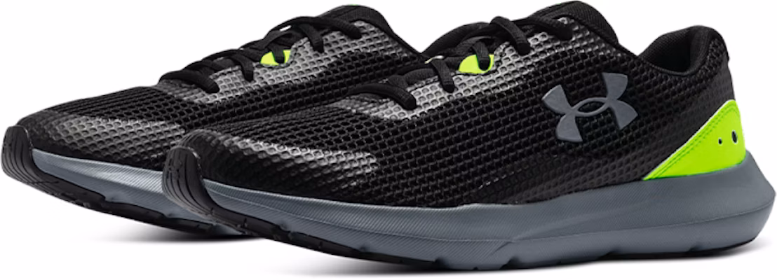 Under Armour Surge 3 'Black Green' 3024883-003 Lookbook Under Armour Surge 3 'Black Green' 3024883-003