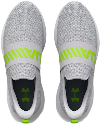 Under Armour Surge 3 Slip 'White Lime Surge' 3026506-103 Shop Under Armour Surge 3 Slip 'White Lime Surge' 3026506-103