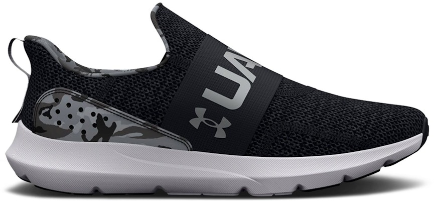 Under Armour Surge 3 Slip Cetak 'Hitam Perak Metalik Camo' 3026961-001 Buy Under Armour Surge 3 Slip Cetak 'Hitam Perak Metalik Camo' 3026961-001