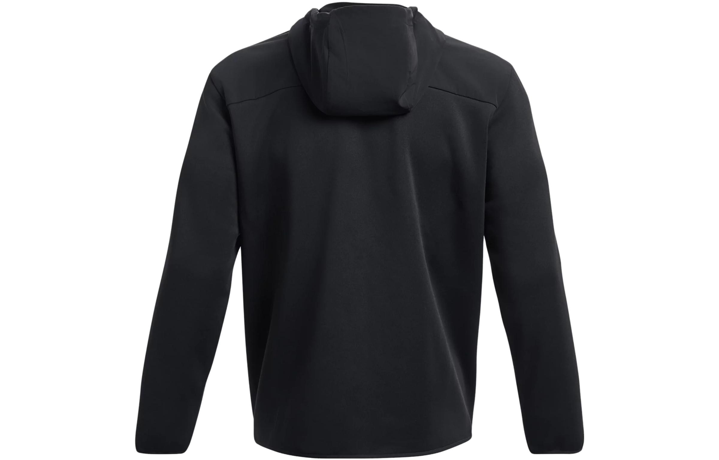 Lookbook Under Armour Swacket Black Waterproof Full-Zip Hoodie Jacket 1378824-001