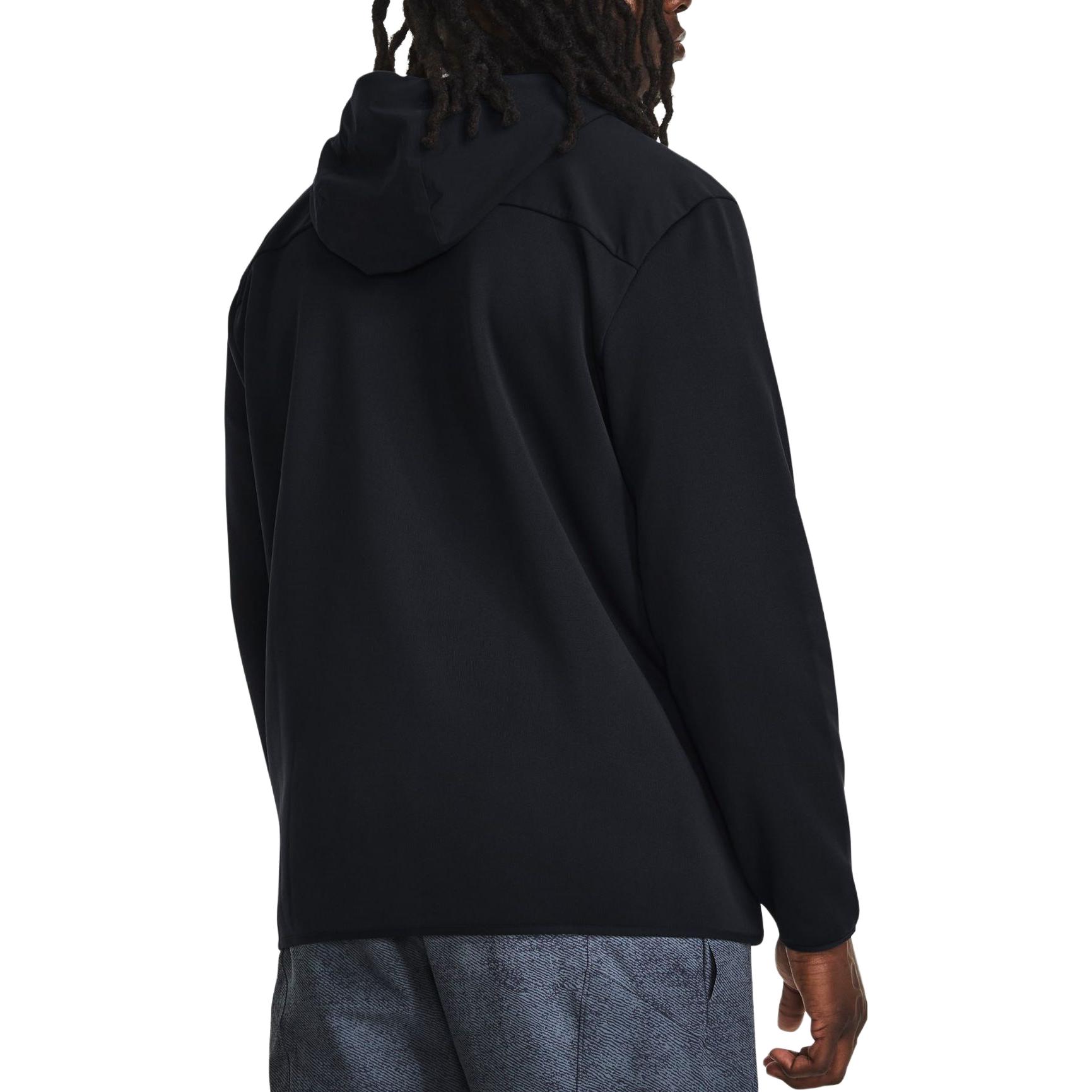 Details for Under Armour Swacket Black Waterproof Full-Zip Hoodie Jacket 1378824-001