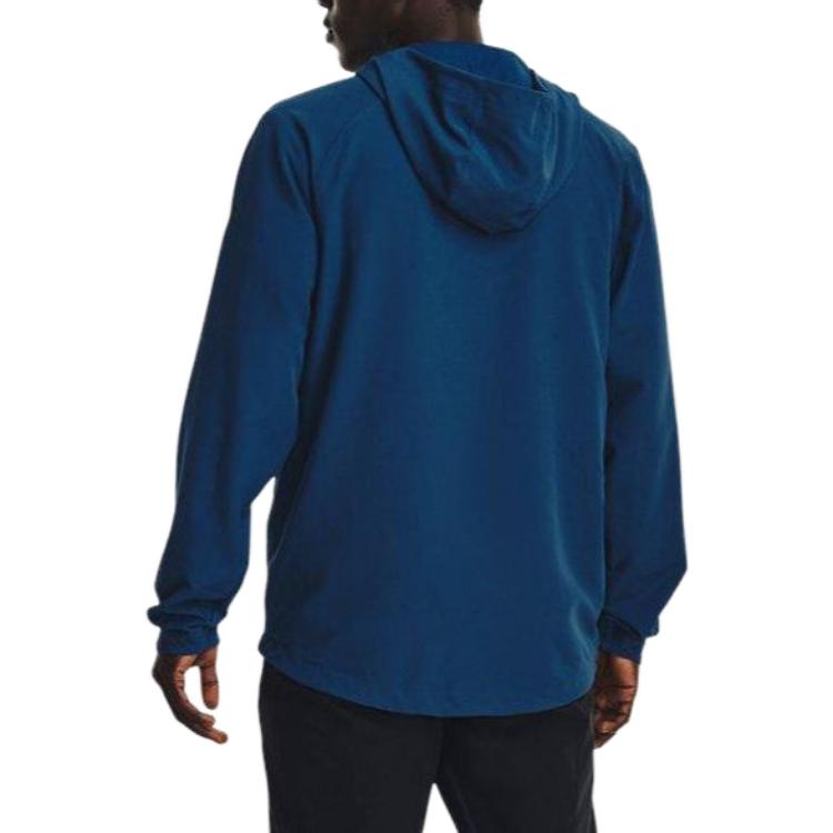 Shop 언더아머 팀 솔리드 블루 캐주얼 긴팔 자켓 1370494-426