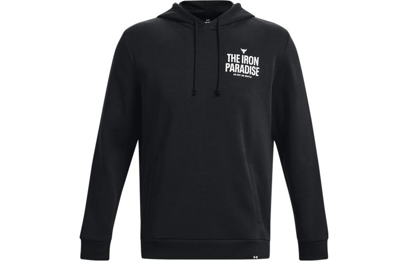 Under Armour The Rock Series Black Fleece Training Hoodie 1380107-001
