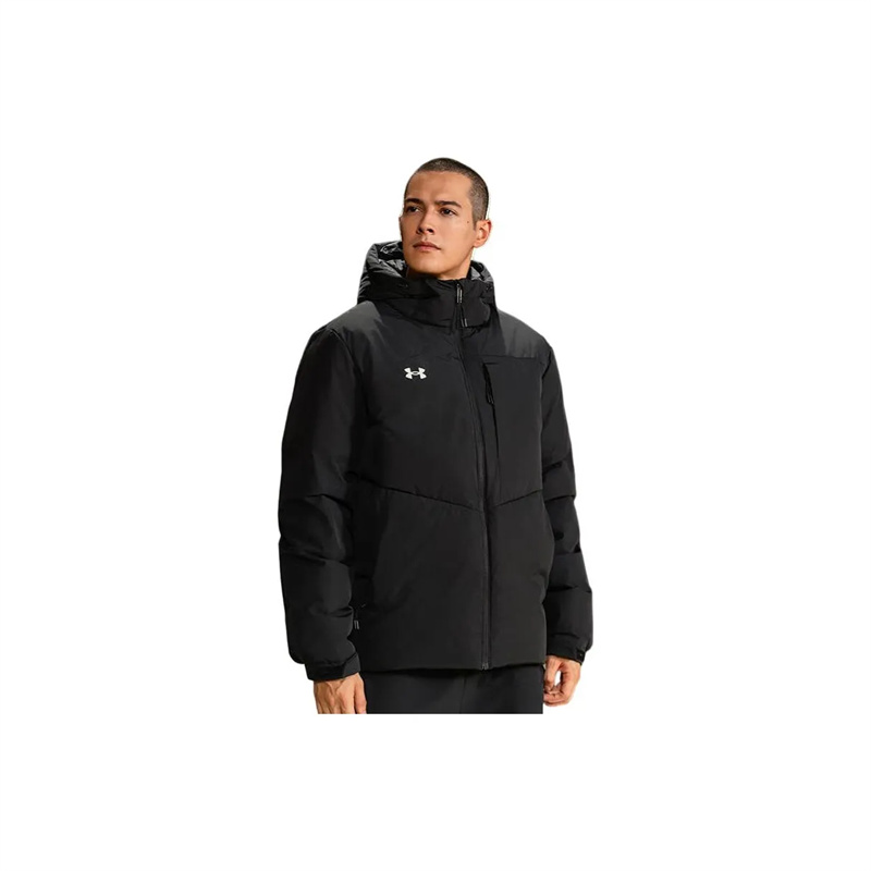 Purchase Sudadera Chaqueta Gruesa y Cálida Under Armour Negra Hombre con Logo + Collar Extra. 23600801-001（）