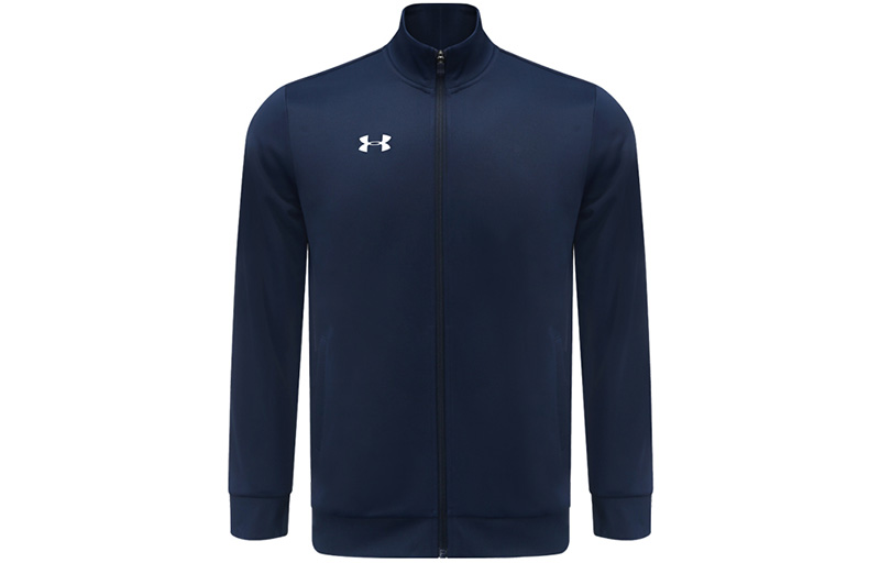 Under Armour Training Knit Logo Jacket Academy Blue 21500437-408
