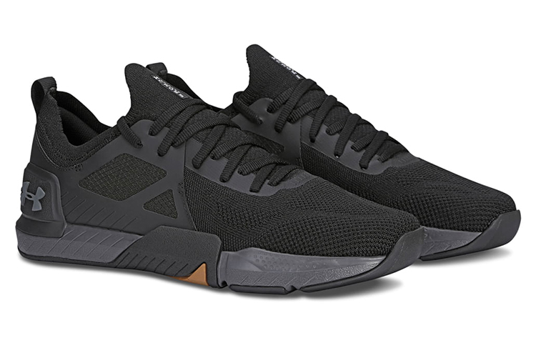 Lookbook Under Armour Tribase 交叉訓練鞋 男女兩用 黑色