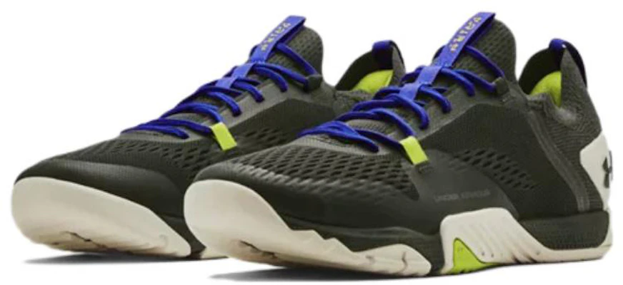 安德玛 Tribase Reign 2 '绿色' 运动鞋 3022613-304 Lookbook 安德玛 Tribase Reign 2 '绿色' 运动鞋 3022613-304