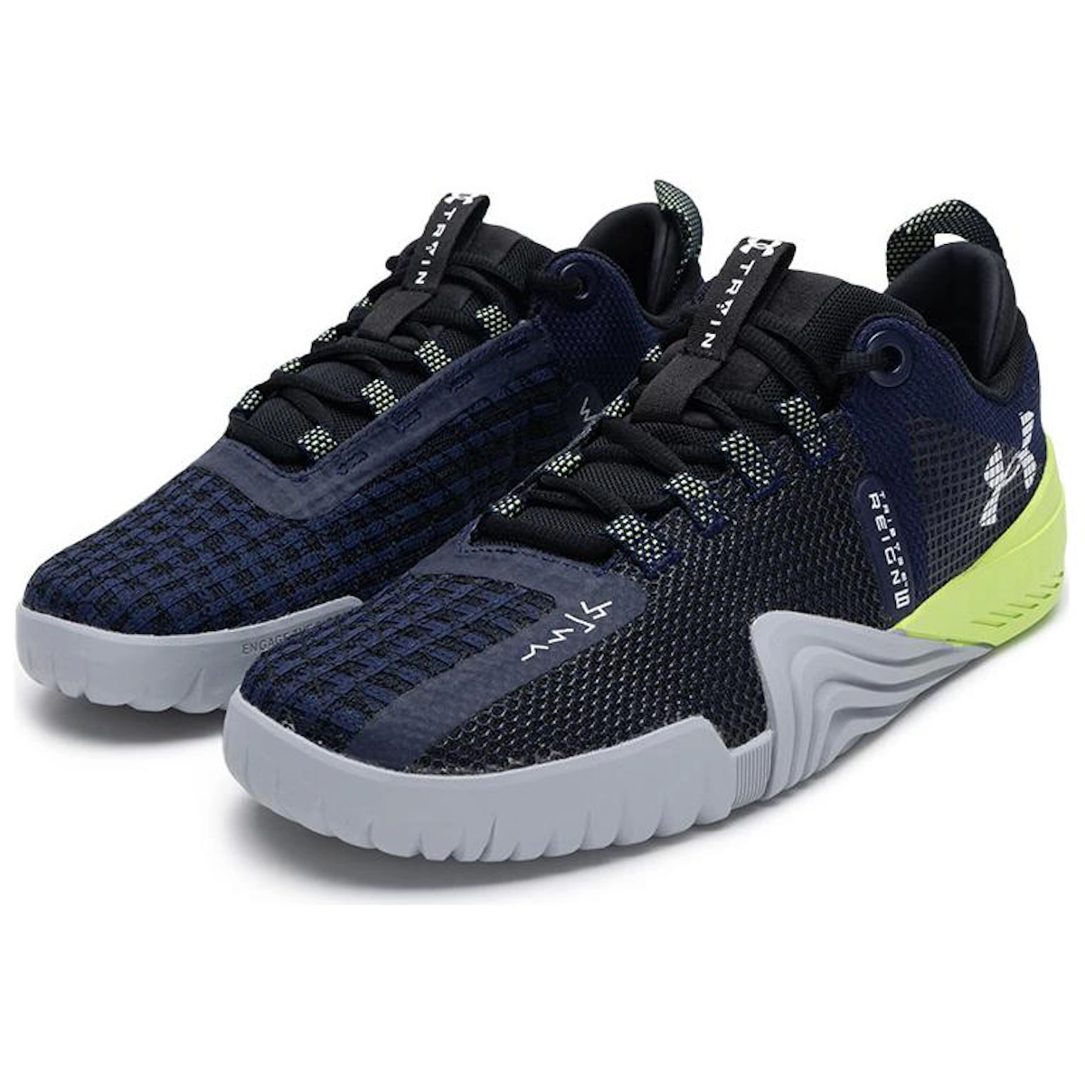 Under Armour TriBase Reign 6 'Midnight Navy Morph Green'