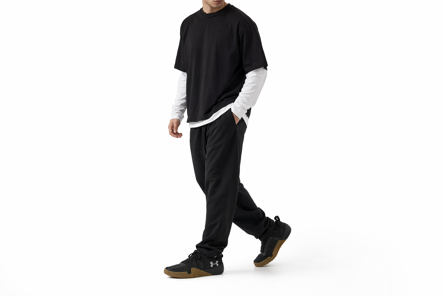 Order Under Armour UA TriBase Reign 6舒適時尚透氣輕便 低筒 休閒跑步鞋 男款 黑色