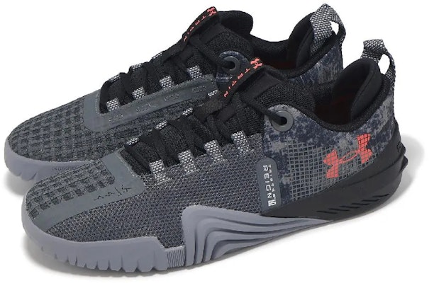 Under Armour TriBase Reign 6 'Grey Void Rush Red Camo' 3027352-400 Lookbook Under Armour TriBase Reign 6 'Grey Void Rush Red Camo' 3027352-400