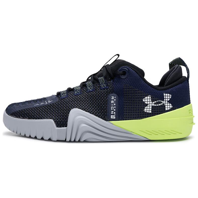 Under Armour TriBase Reign 6 'Midnight Navy Morph Green' 3027341-401
