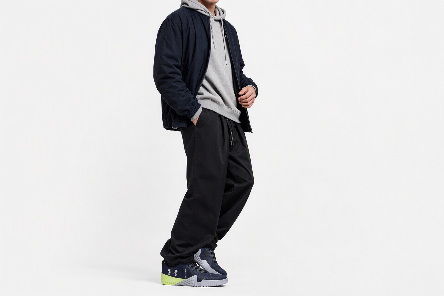 Order Under Armour Tribase Reign 6 'Hitam Kelabu Hijau' 3027341-401