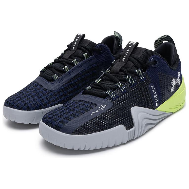 Shop Under Armour Tribase Reign 6 'Hitam Kelabu Hijau' 3027341-401
