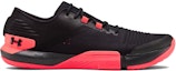 Order Under Armour Tribase Reign Kasut Lari Hitam/Merah Jambu 3021289-007