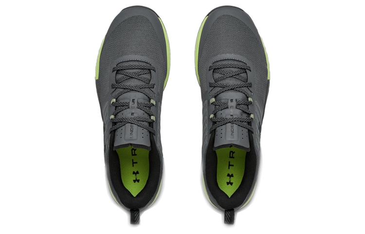 UA Tribase Thrive Sports Shoes Gray/Green 圖 3