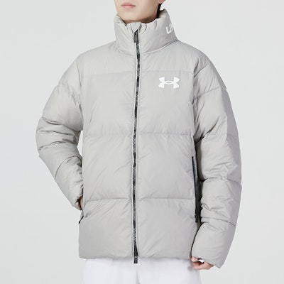 Under Armour UA Jaket Abu-Abu - Solid Color, Hangat & Gaya Santai. 1375449-558 Shop Under Armour UA Jaket Abu-Abu - Solid Color, Hangat & Gaya Santai. 1375449-558