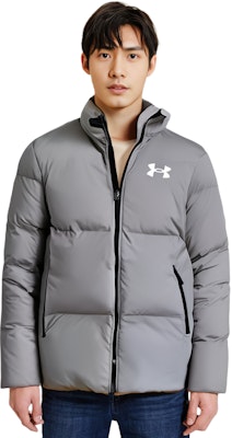 Under Armour UA Jaket Abu-Abu - Solid Color, Hangat & Gaya Santai. 1375449-558 Sizing Under Armour UA Jaket Abu-Abu - Solid Color, Hangat & Gaya Santai. 1375449-558