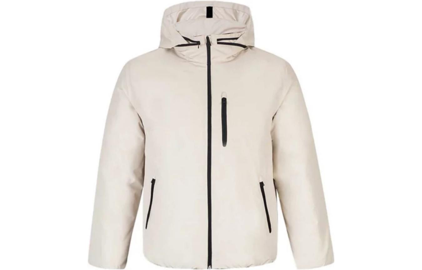 Under Armour UA  Short Puffer Jacket with Zip Hoodie - Off-White. 1328241-342