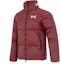 Order Under Armour UA Jaket Hangat Kasual Olahraga Warna Solid - Maroon. 1375449-690