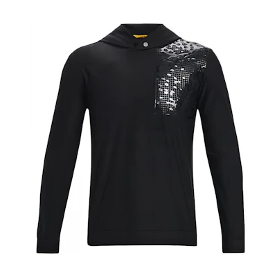 Under Armour UA Abstract Graphic Pullover Hoodie Black Long Sleeve 1373680-001