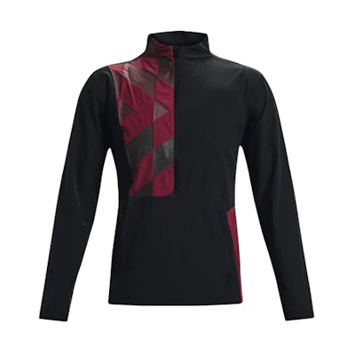 Under Armour UA Anywhere Logo Print Breathable Running Jacket Black 1366508-001