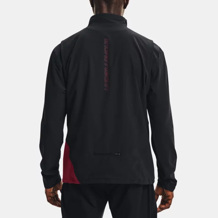 Purchase Under Armour UA Anywhere Logo Print Breathable Running Jacket Black 1366508-001