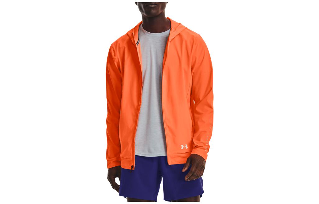 Under Armour UA Anywhere Storm Solid Hoodie Jacket - Blast Orange 1379225-866