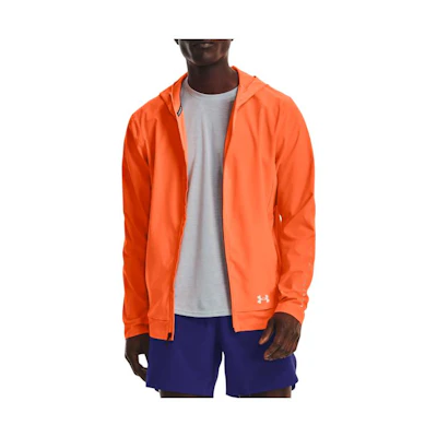 Under Armour UA Anywhere Storm Solid Hoodie Jacket - Blast Orange 1379225-866