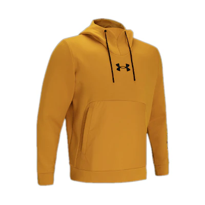 Under Armour UA Apollo Sportstyle Printed Woven Hoodie Gold 1360730-711