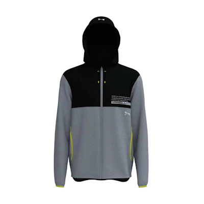 Under Armour UA Armor Fleece Max Full-Zip Training Hoodie Steel Heather 1381325-035
