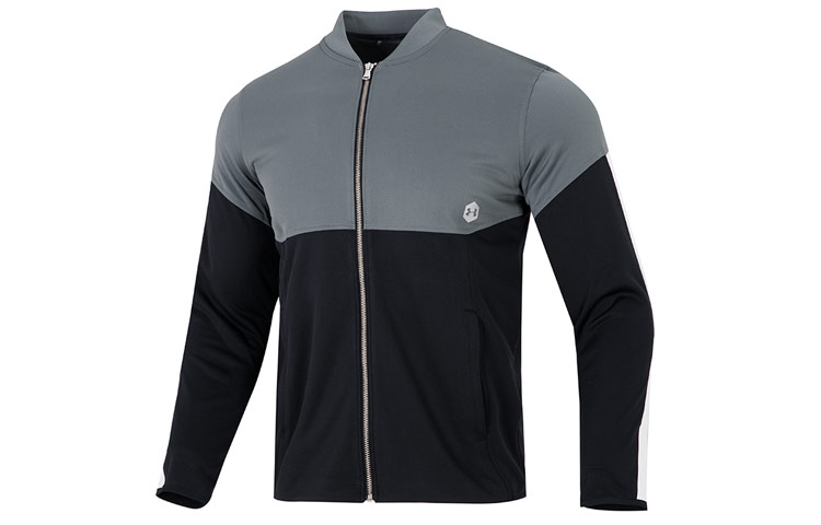 Under Armour UA Athlete Recovery Knit Warm-Up Jacket Green Colorblock Casual Jacket 1344135-012