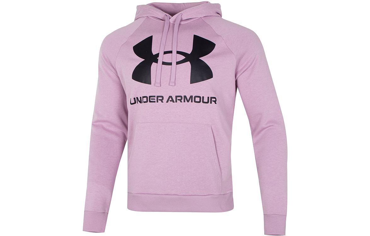 Under Armour UA Big Logo Hoodie Training Sweatshirt Purple - 1357093-698