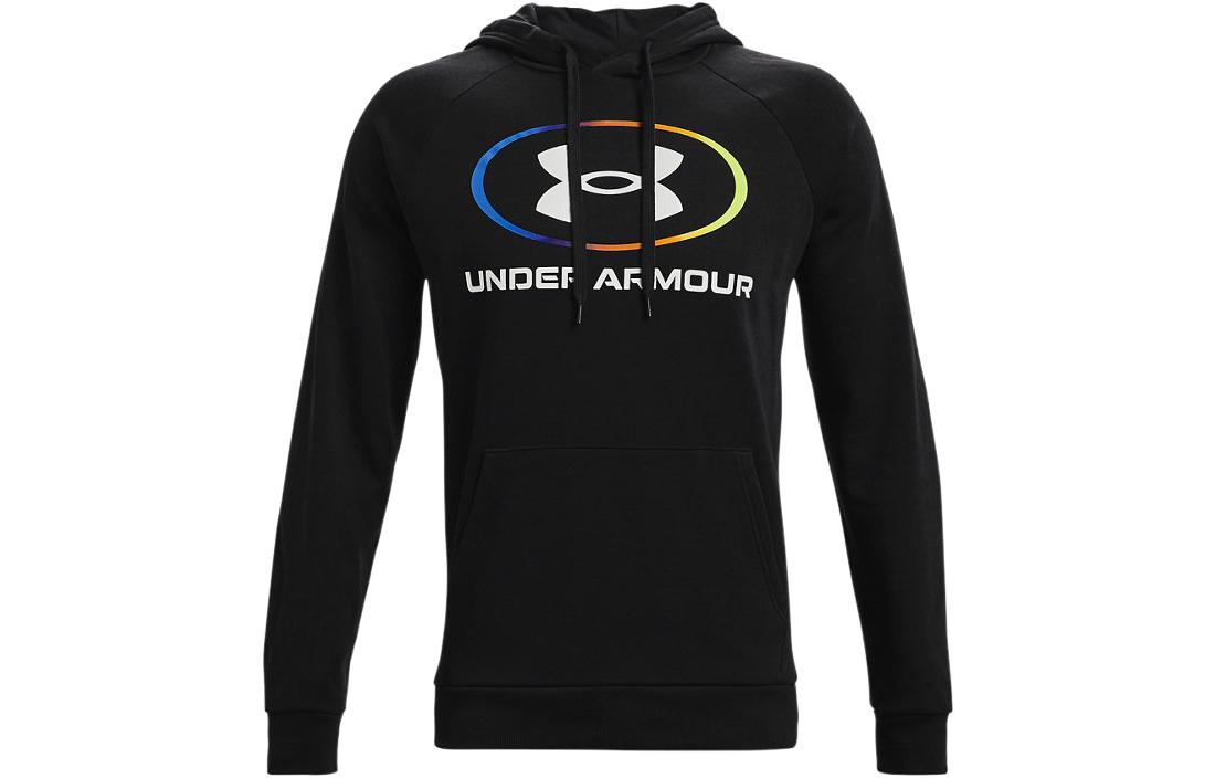Under Armour UA Big Logo Printed Fleece Hoodie Winter Black 1361557-001