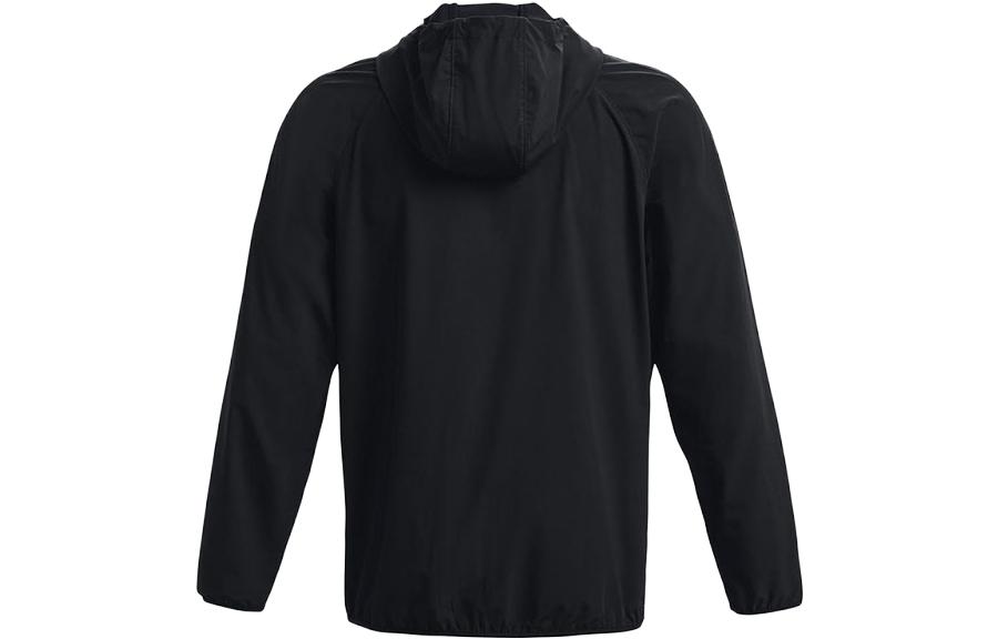 Lookbook Under Armour UA Black Water-Resistant Breathable Full-Zip Hoodie Jacket 1377425-001