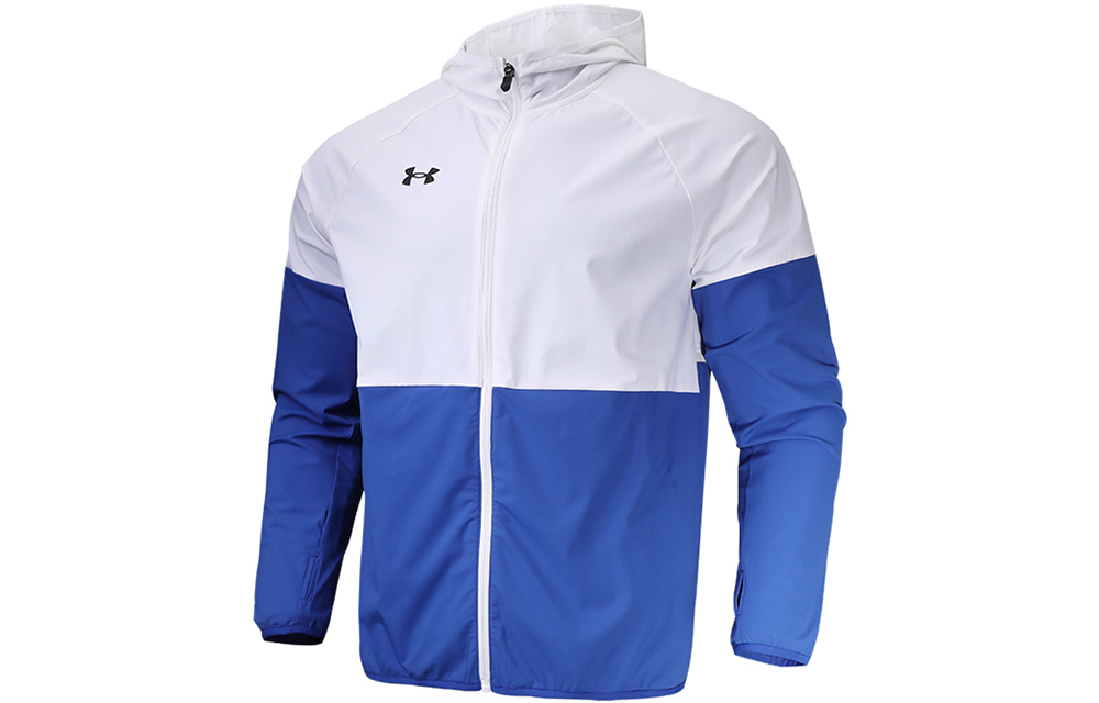 Under Armour UA Casual Sports Breathable Colorblock Knit Jacket - Royal Blue 22500404-400